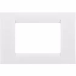 Placca Virna Gewiss 3 posti GW22103 - tecnopolimero finitura lucida bianco nuvola Questo è un modello di placche Gewiss Syste ...