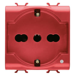 Gewiss GW10214 presa energia Rosso