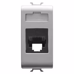 Gewiss GW14424, RJ-45, 1 modulo/moduli, Titanio