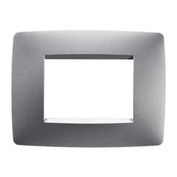 Gewiss - Chorus placca one 3P colore titanio GW16103VT