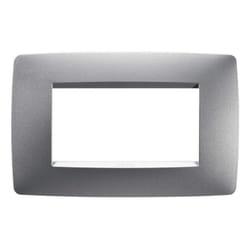 Gewiss - Chorus placca one 4P colore titanio GW16104VT