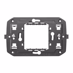 Supporto Gewiss Chorus 2 moduli centrali. Monta su cassetta 503. Caratteristiche: Serie Gewiss Chorus Supporto 2 moduli ecntr ...