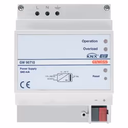 Gewiss GW90710, Interno, 110-240 V, 50/60 Hz, 30 V, AC-DC, 0,64 A