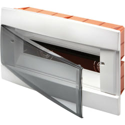 Gewiss - Centralino Da Arredo Da Incasso Bianco Latte 4+1/2 m GW-40237TB