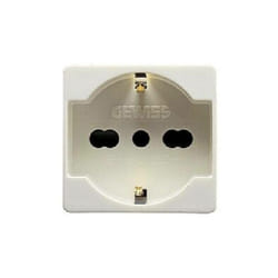 Gewiss - system presa schuko 2p+t 16a colore bianco gw20246