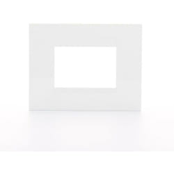 Gewiss - GW16403Tb Placca Geo 3 Moduli Bianco Latte