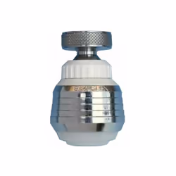 Cannuccia cm 5,5 con snodo Attacco filettato m 22x1 Doccetta e aeratore cromati