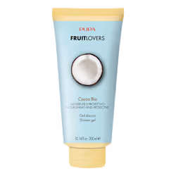 PUPA Milano Fruit Lovers - Latte Doccia Cocco Bio 300ml, Latte doccia, 300 ml, Adulti, Donna, Corpo, Pelle universale