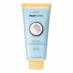 PUPA Milano Fruit Lovers - Latte Corpo Cocco Bio 300ml, Lozione (sostanza), Donna, Idratante, Nutriente, Protezione, Pelle un ...