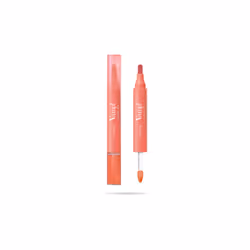 PUPA Milano Vamp! Marker Duo 008 Orange Sorbet 1.4ml/2.6ml, Arancione, Orange Sorbet, Colorante, Donna, Olio, Bottiglia