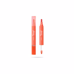 PUPA Milano Vamp! Marker Duo 009 Jelly Coral 1.4ml/2.6ml, Corallo, Jelly Coral, Colorante, Donna, Olio, Bottiglia