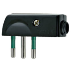 Vimar 0A00206N presa elettrica Tipo L Nero 2P+T