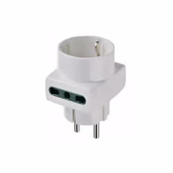 Colore bianco; Max 1500 W; Spina 2P+T 16 A combinata standard tedesco e francese; Due Bpresa 2P+T 16 A standard italiano tipo ...