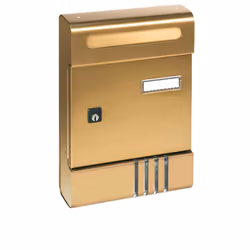 Cassetta Postale Bronzo Esse; Dal design classico; Le cassette postali della "Serie ESSE" sono adattabili in qualsiasi contes ...