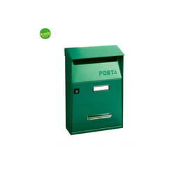 Cassetta postale postale Alubox effe verde