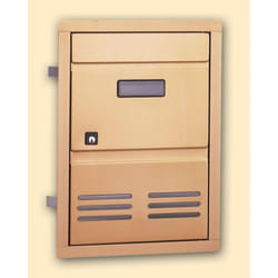 Alubox - Sportello Da Incasso In Alluminio Color Bronzo 17sc2br