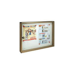 Alubox - bacheca porta avvisi alluminio 40X55X5CM BC/2