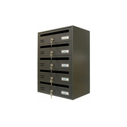 Alubox - cassetta postale cubo/r 5 38,5X25X53 gr ghisa