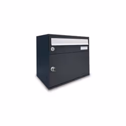 Cassetta postale ALUBOX EasyBox 400 Soluzione portalettere e portapacchi In lamiera zincata a polvere Cassetta postale ALUBOX ...