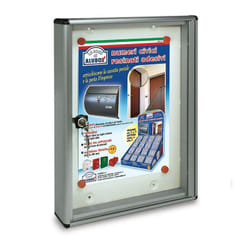 Bacheca 1 Foglio Alluminio Verniciato Argento (30x40x5)