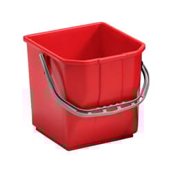Secchio in moplen rosso da 25 Lt.