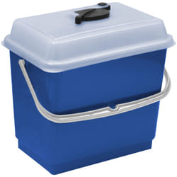 Secchio con coperchio 4 litri blu