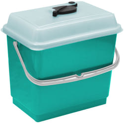 Secchio con coperchio 4 litri verde