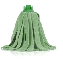 TTS - Mop in microfibra verde attacco a vite 200 gr