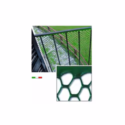 Codice: 8011779003842 Marca: VIGOR-BLINKY. Blinky Rete Plastica Esagonale 20X19 Verde Metri 50 H.Cm. 120