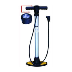 Pompa Gonfiaggio per Cicli Treppiede Blinky con Manometro Dia.Mm. 38