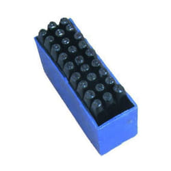 Blinky - Vigor Punzoni Per Lettere 27 Lettere Mm. 4