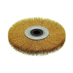 Vigor Spazzole Circolari Fili Ondulati Foro Mm.13-32 Mm. 150X25