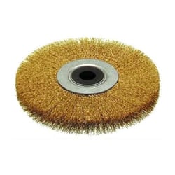 Spazzola Circolare Fili Ondulati Foro Mm.16 Mm. 180X20