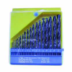 Codice: 8011779071285 Marca: VIGOR-BLINKY. Vigor Serie Punte Hss Scatola Plastica Pz.19 Mm. 1-10