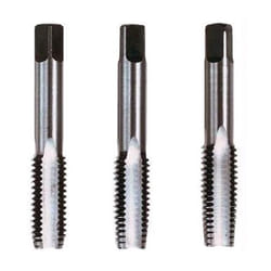 Maschio A Mano Passo Grosso In Acciaio Hss Set 3Pz Mm. 8X1,25