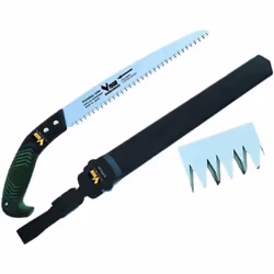 SEGHETTO POTATURA VIGOR S-270 LH COMPLETO DI FODERO REGOLABILE SEGACCI POTATURA VIGOR 270-LH DENTI TEMPERATI HRC 67-68 TRIPLA ...