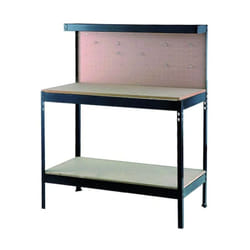 Vigor Banco Da Lavoro in Acciaio Con Pannello Portautensili 120X60X150 cm