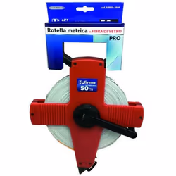 ROTELLE METRICHE HU-FIRMA PRO - GUSCIO IN ABS CON IMPUGNATURA - NASTRO IN FIBRA DI VETRO 13 MM - PRECISIONE CLASSE III