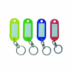 Targhette Portachiavi Vigor Plastica Colorata Colorazion Miste Dimensioni Mm. 53X22 I prodotti Gobriko rispettano i massimi s ...