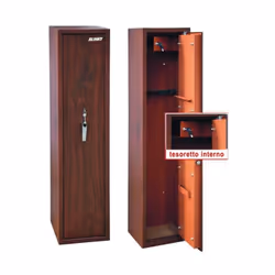 Codice: 8011779233850 Marca: VIGOR-BLINKY. Armadi Portafucili Blinky 5 Post Effetto Legno 30x25x145H