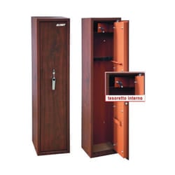 Blinky - Armadi Portafucili 5 Post Effetto Legno 30x25x145H