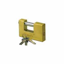 Lucchetti Blinky per Serrande Sistema Maximum Security Pistone Antitaglio-Antistrappo Controperni Antigrimaldello Molle in Ac ...
