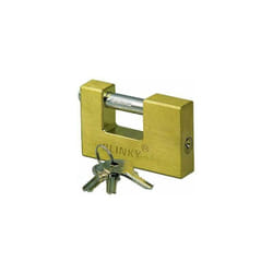 Lucchetto Blinky per Serrande Ottone Pesante mm. 65