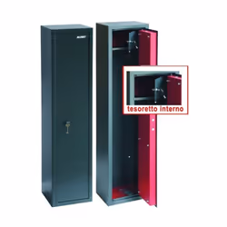 Codice: 8011779297036 Marca: VIGOR-BLINKY. Armadi Portafucili Blinky 10 Posti + Tesoretto 55x22x145H