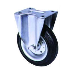 Blinky - Ruota Gommata Con Base Fissa Qf-A04 Mm. 125X35