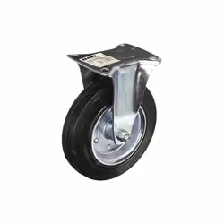 Codice: 2870040 Marca: VIGOR-BLINKY. Blinky Ruote Gommate Base Fissa 200X49Mm