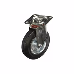 Codice: 2872040 Marca: VIGOR-BLINKY. Blinky Ruote Gommate Base Girevole 200X49Mm