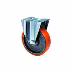 Codice: 8011779300620 Marca: VIGOR-BLINKY. Ruote Avoprene base fissa , rivestimento poliuretano 92SHA, volvenza su cuscinetti ...
