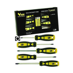 Serie Cacciaviti Vigor Crv Torx Pezzi 5