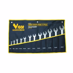 Codice: 8011779302280 Marca: VIGOR-BLINKY. Serie Chiavi Fisse Vigor Crv-Din3110 Pezzi 12
